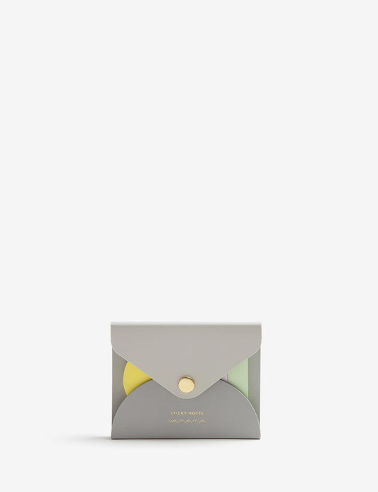 sticky notes grey