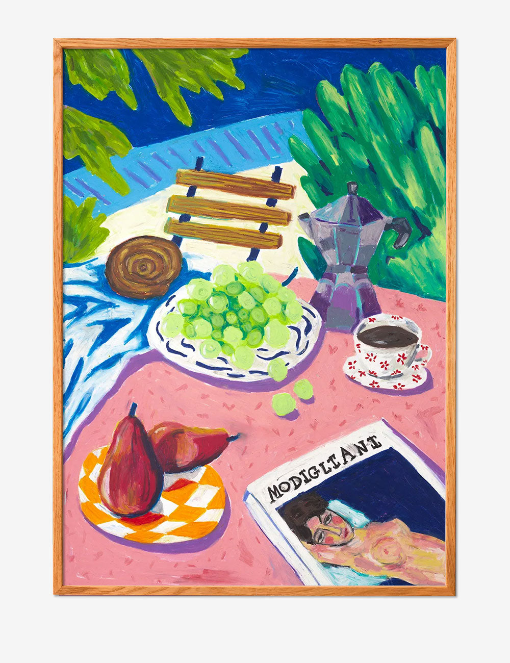 Modigliani in the Garden