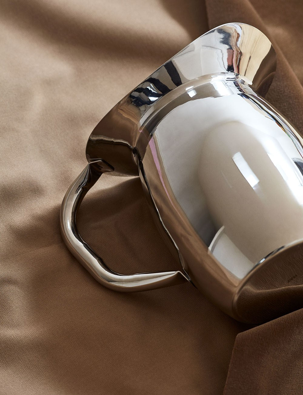 INDIAN STEEL PITCHER