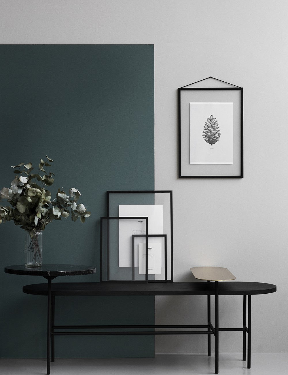 marco moebe aluminio negro