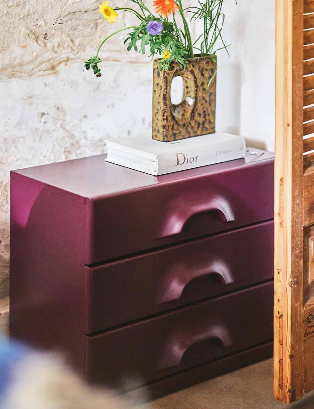 Cómoda de 3 cajones