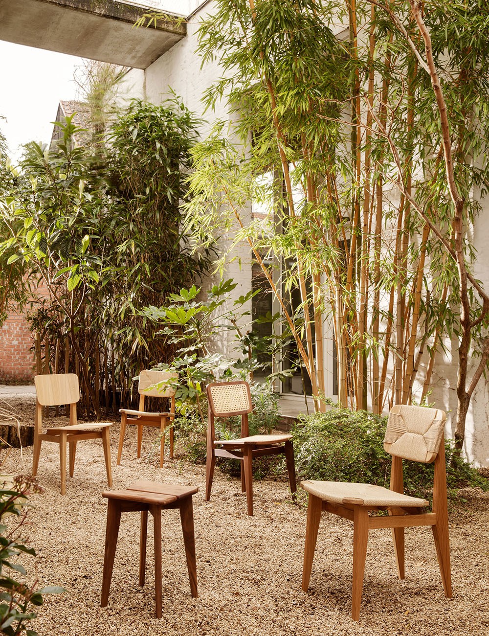 corde en papier pour chaise en C