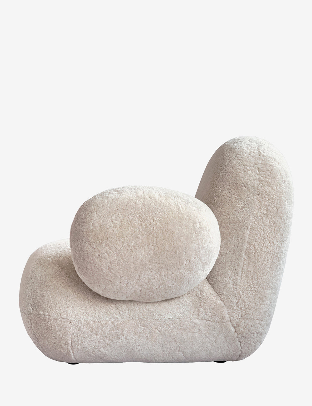 toe flat armchair