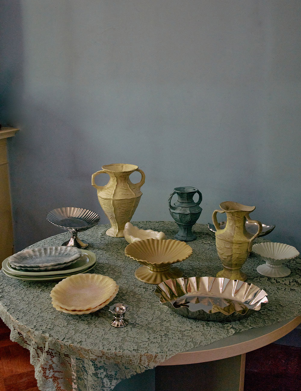New classics: vassoio cromato M