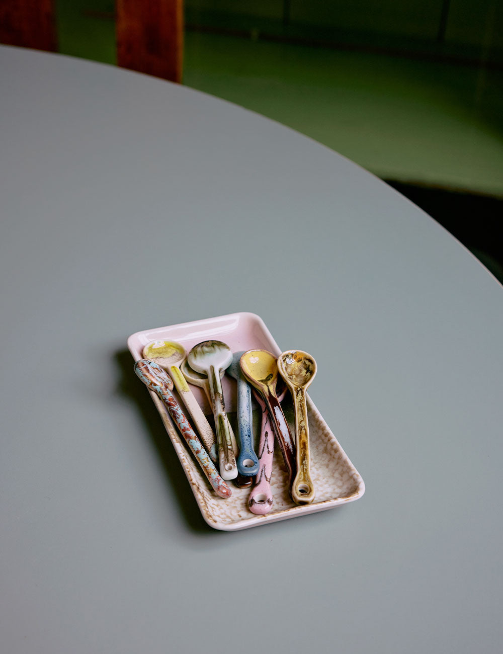 Colher 70's Ceramics 4 set