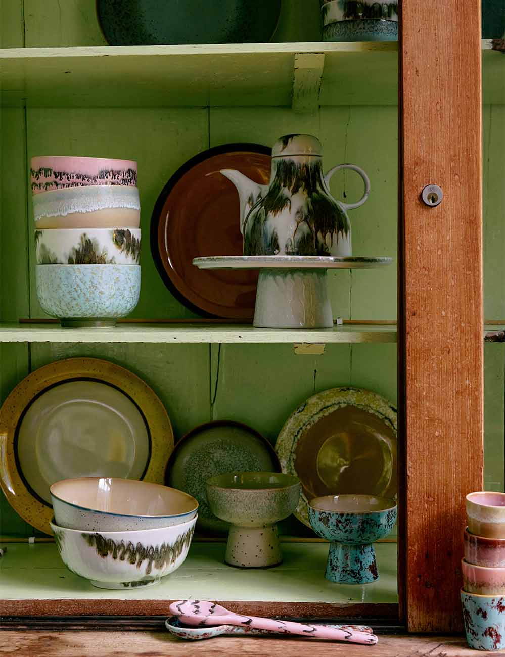 Dessert bowl 70s Ceramics 4 set 