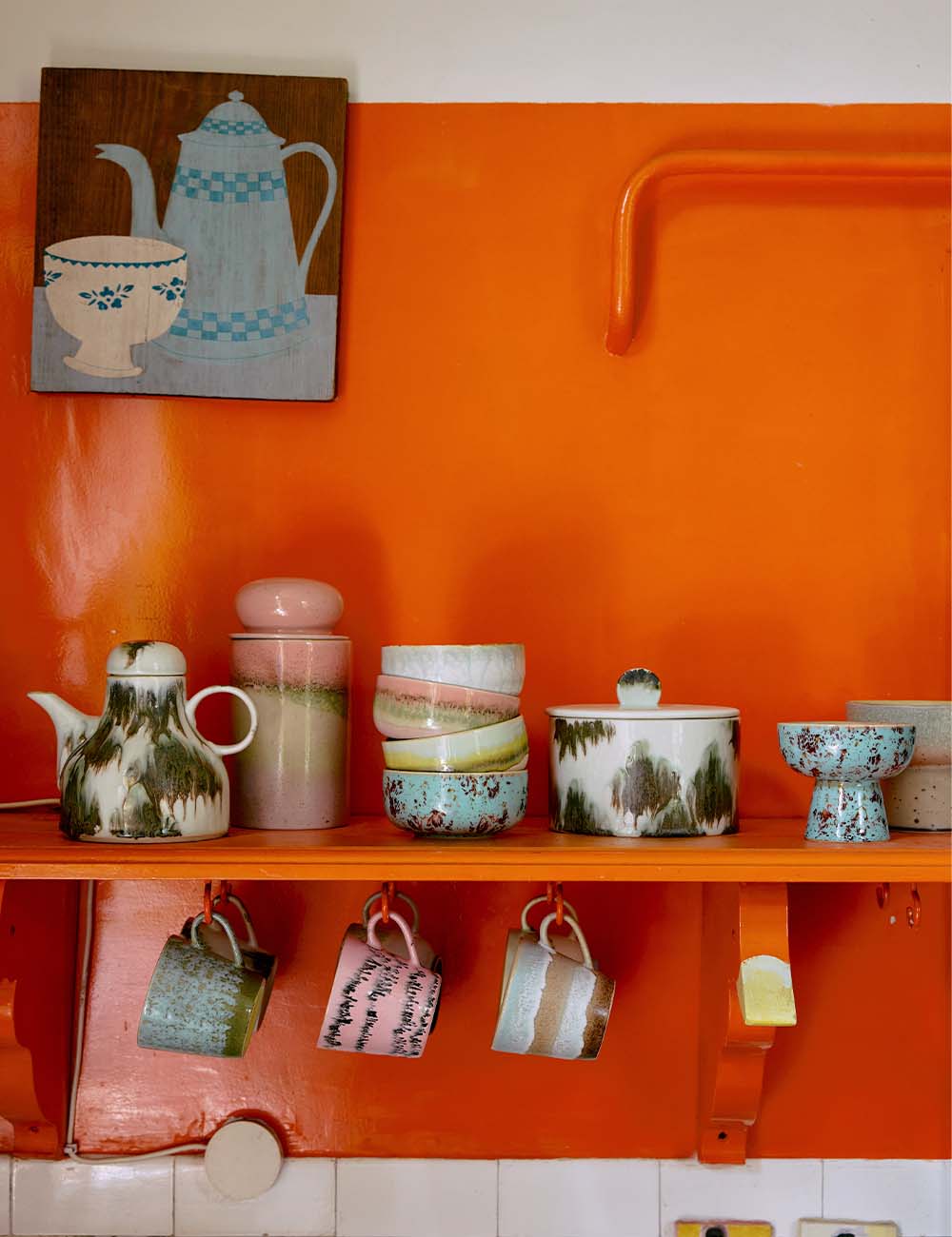 Espresso mug 70s Ceramics 4 set