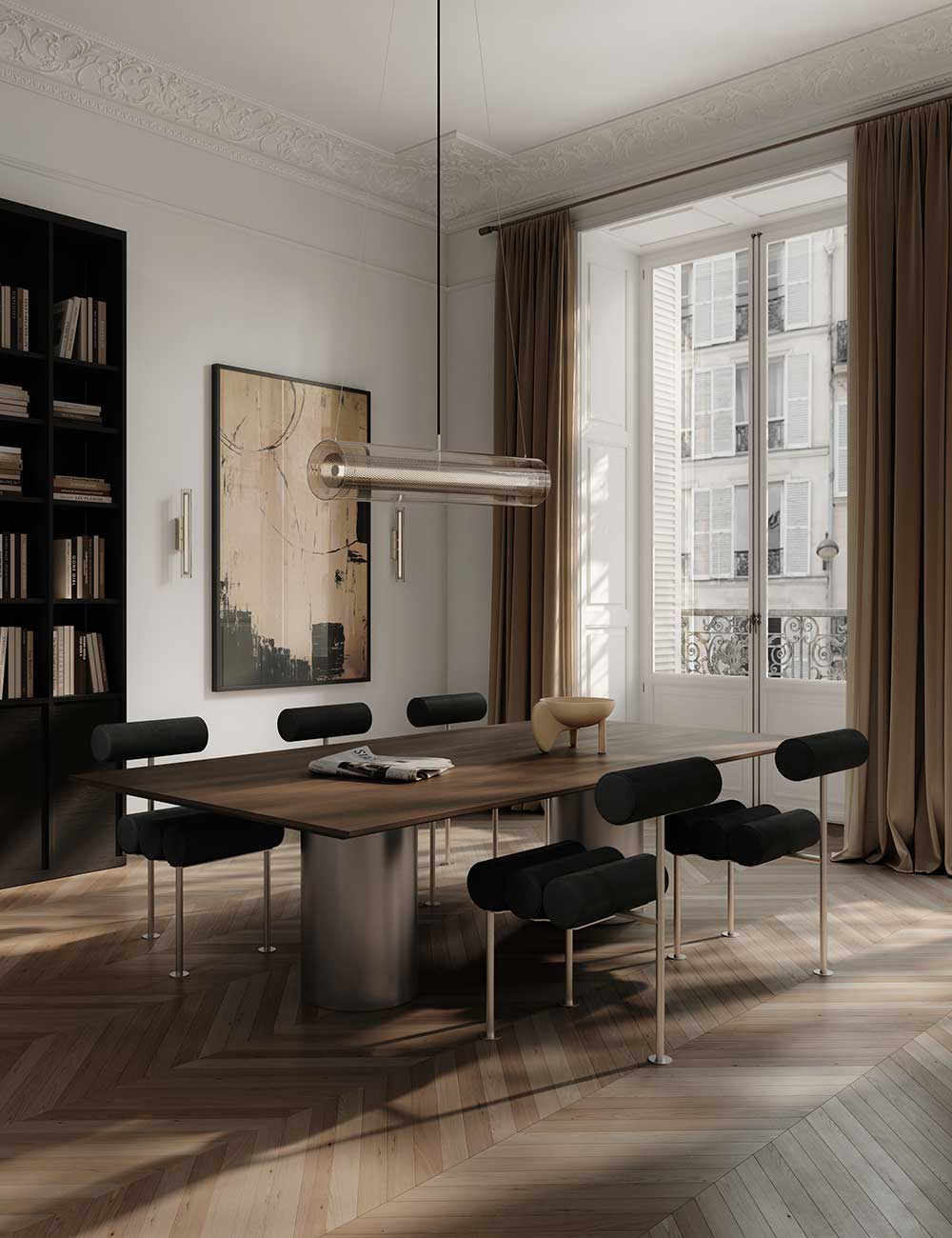 Frame pendant lamp Fat 
