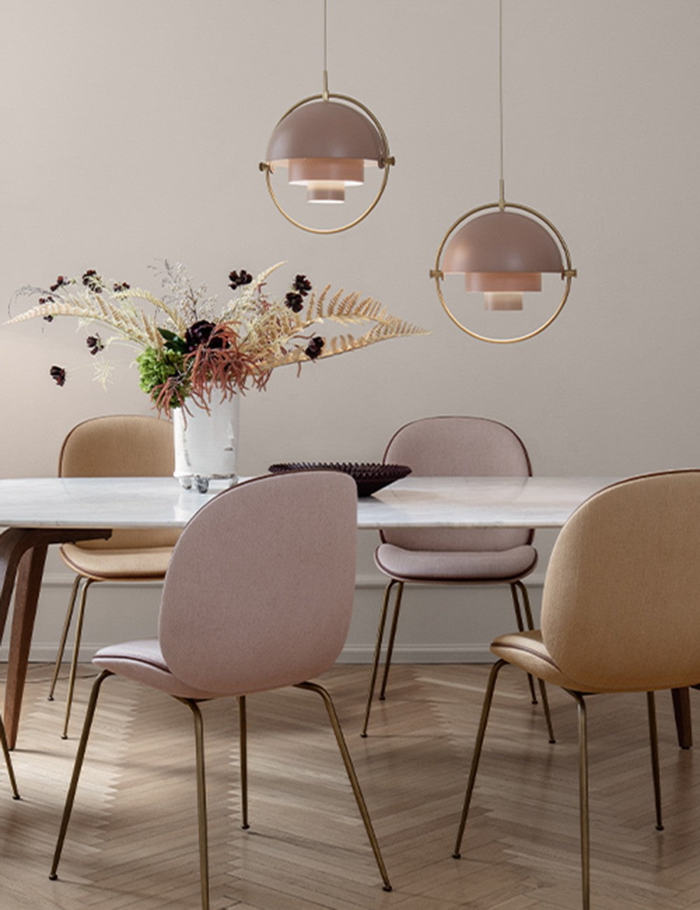 pendente multi-lite grande