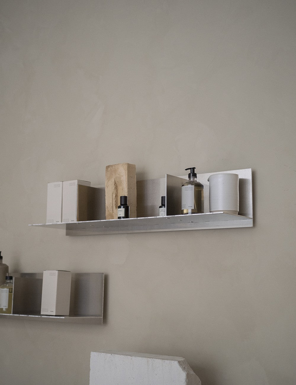 rivet shelf