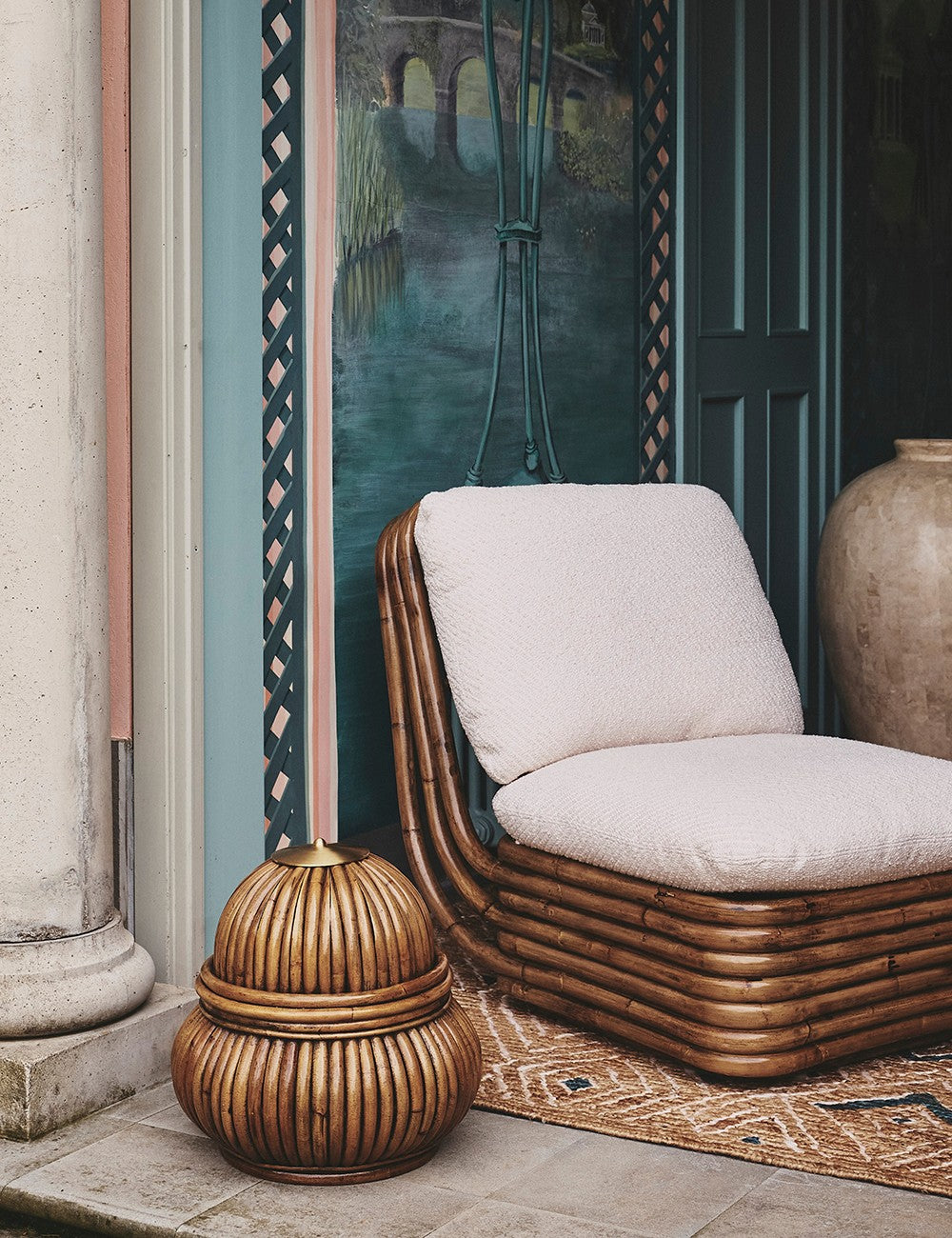 Lampada da terra Bohemian 72