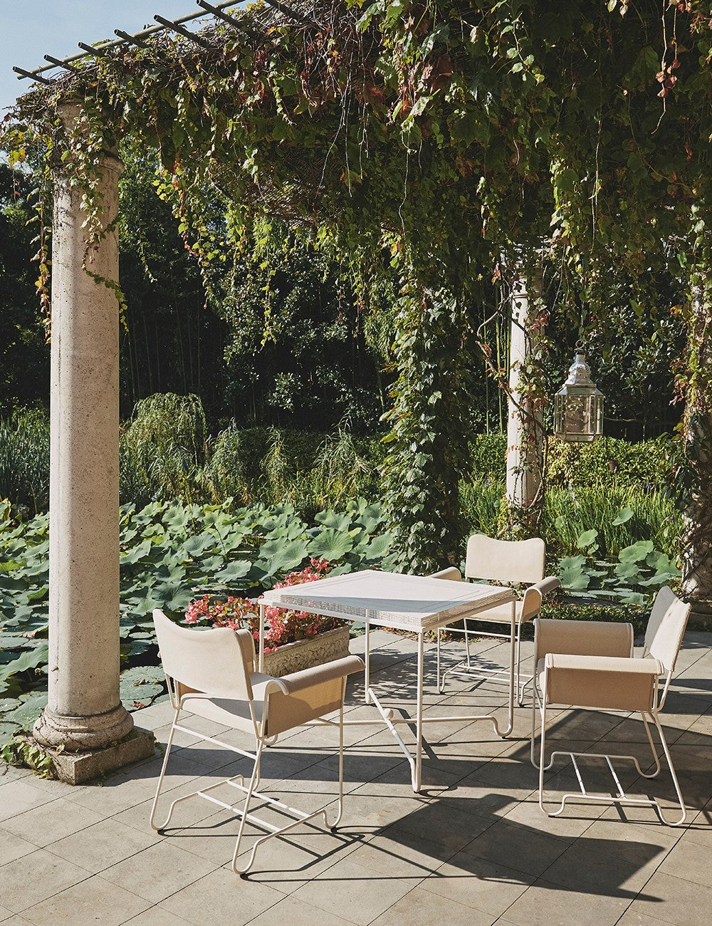 Tropique dining chair fringes