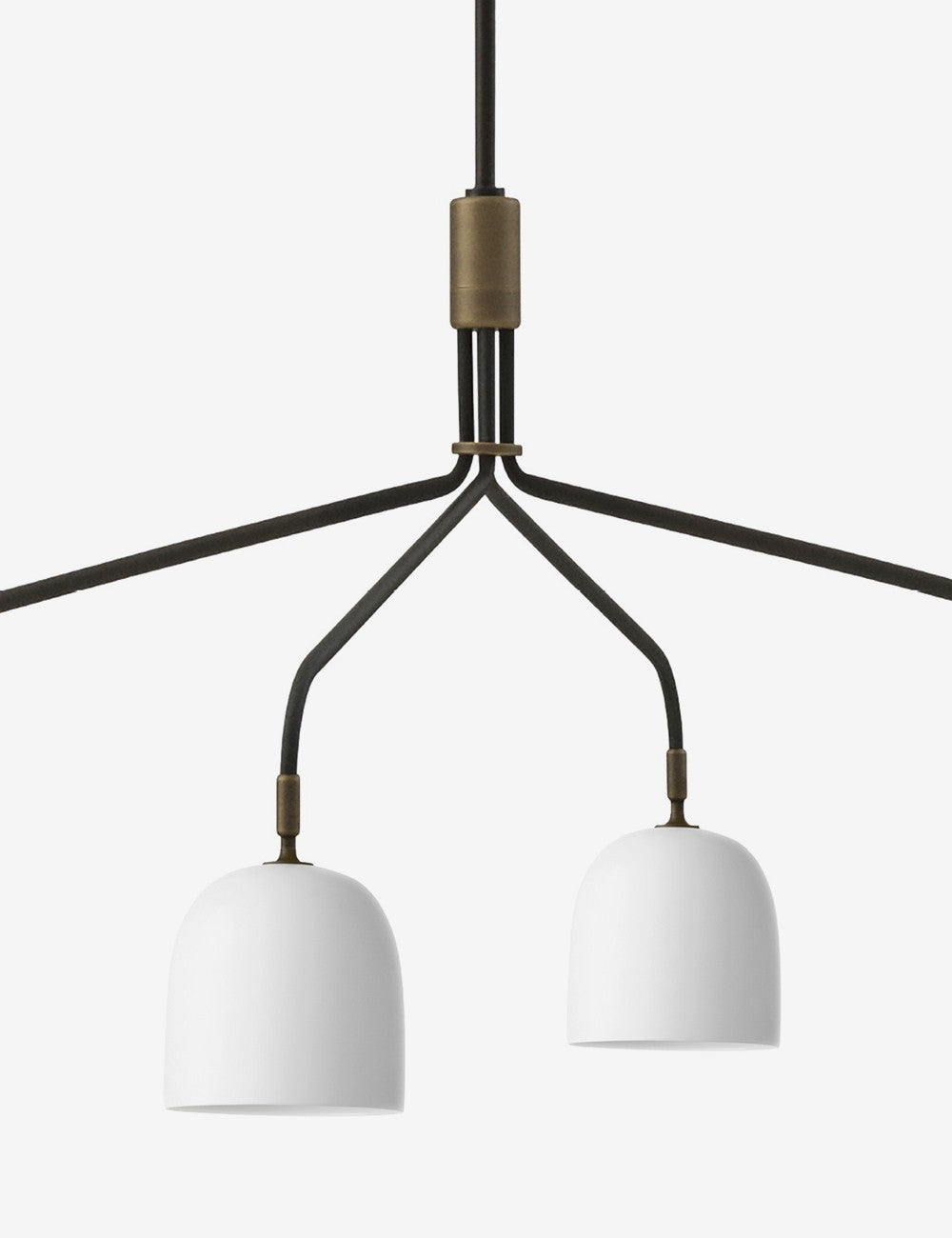 HOWARD CHANDELIER 4 ARMS LONG