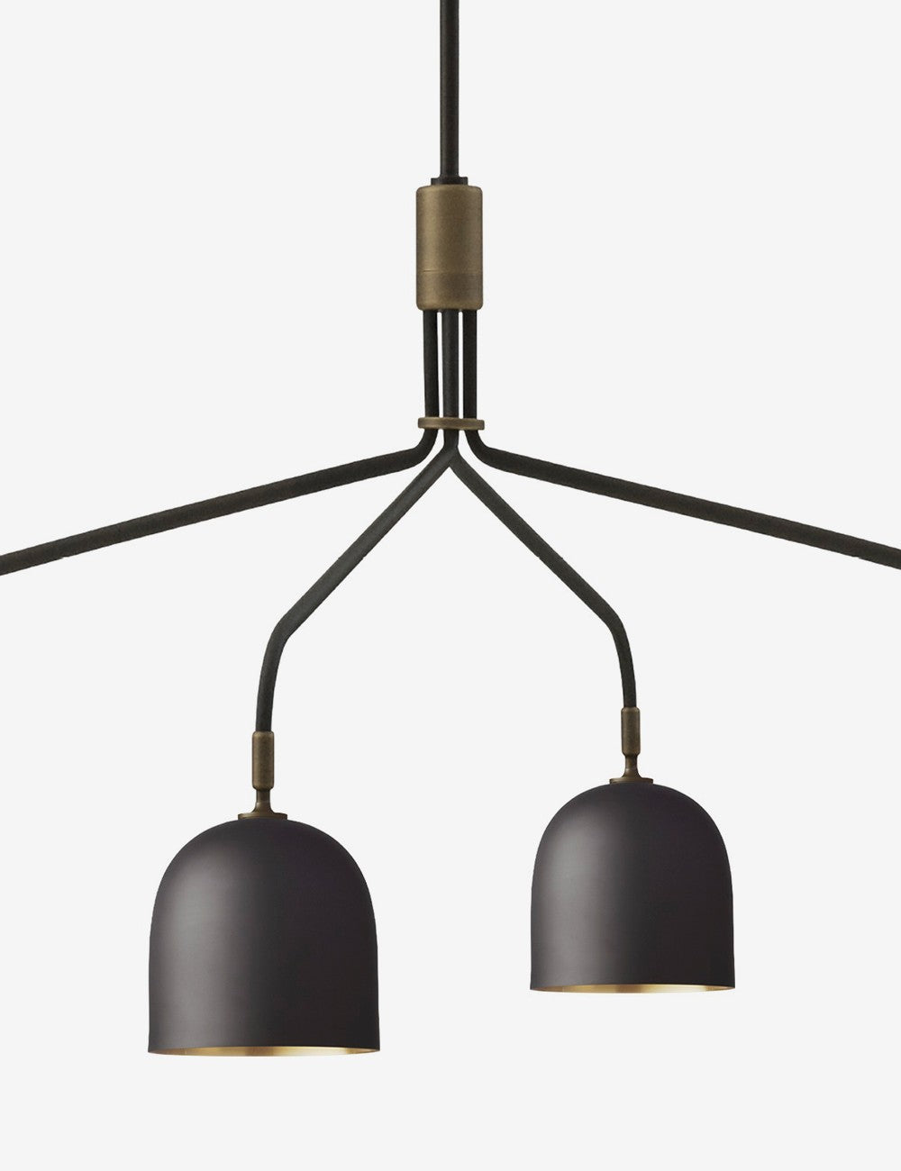 HOWARD CHANDELIER 4 ARMS LONG