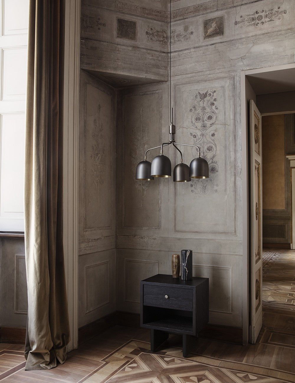 Lampadario Howard a 4 bracci