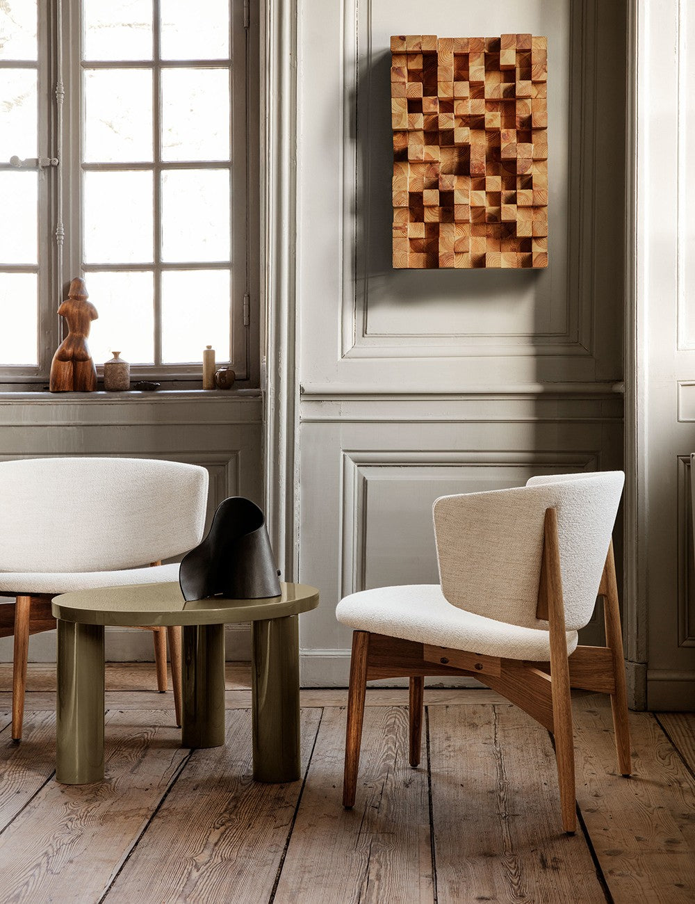 table d'appoint post brillante