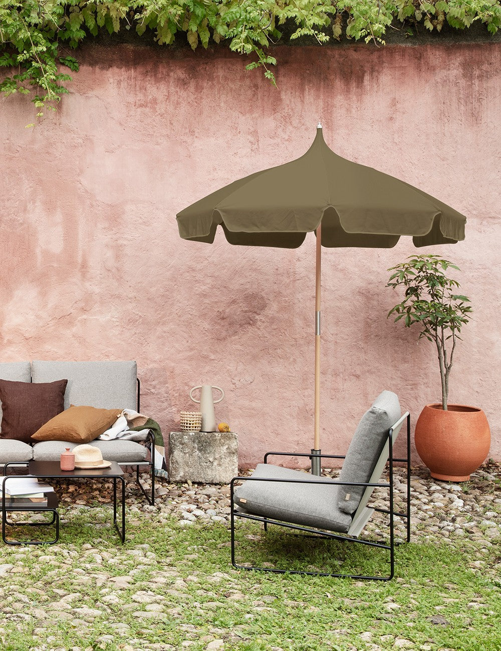 parapluie olive
