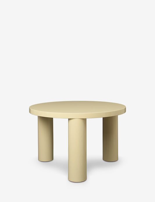 POST SIDE TABLE HIGH GLOSS