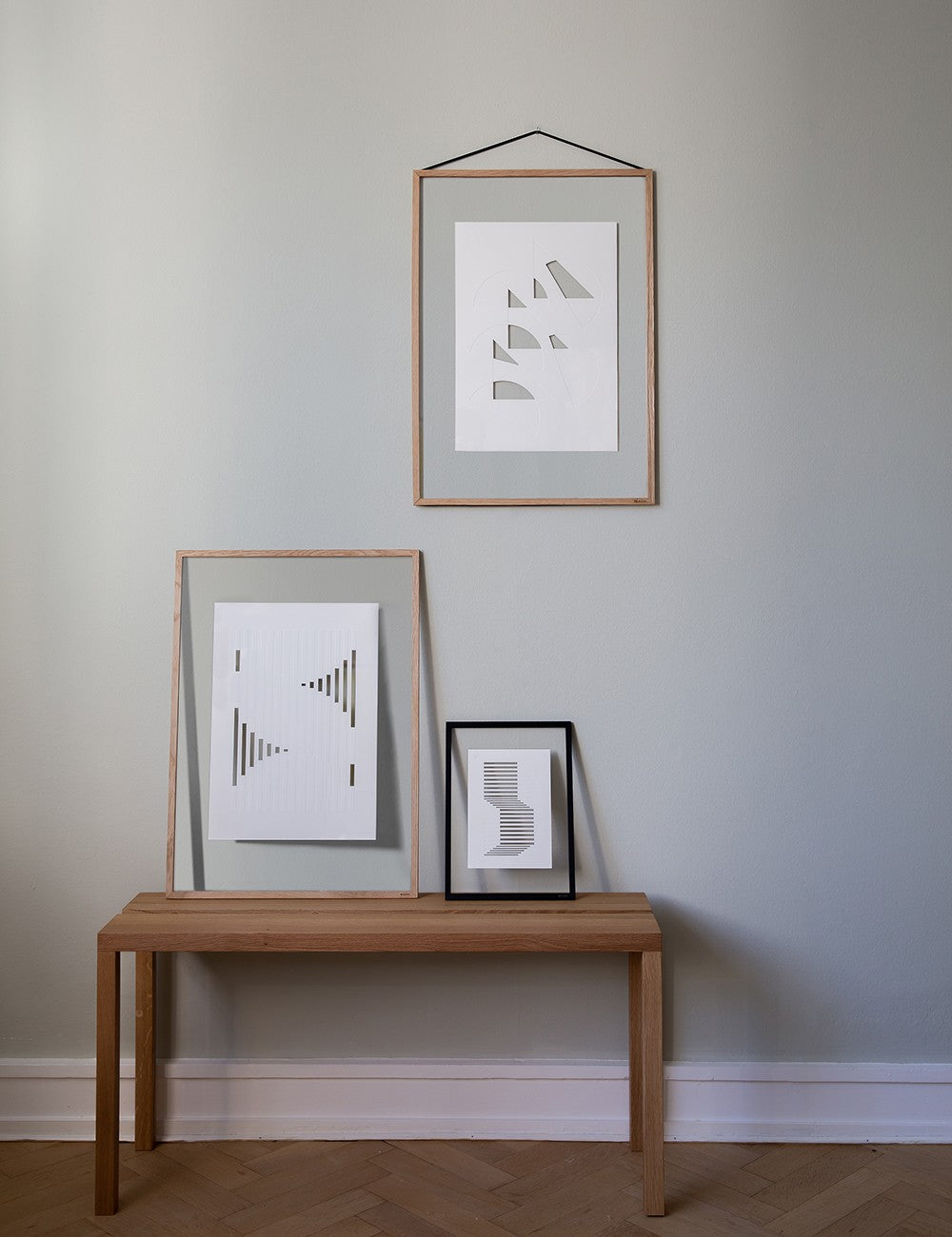 half moons & triangles