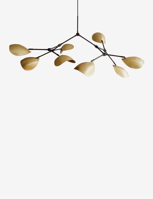 stingrey chandelier brass