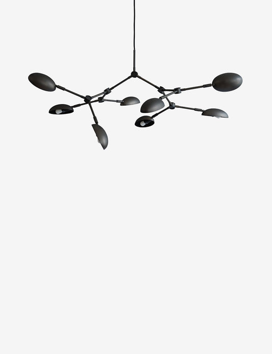drop chandelier mini bronze