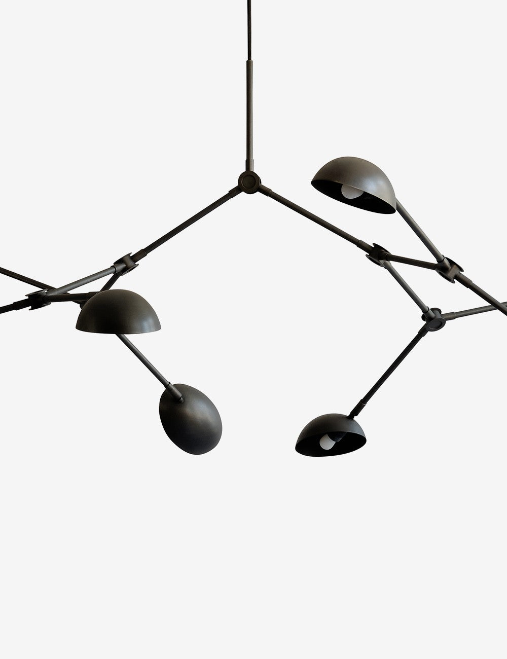 drop chandelier mini bronze