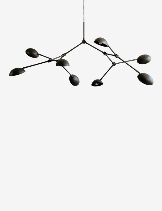 drop chandelier bronze