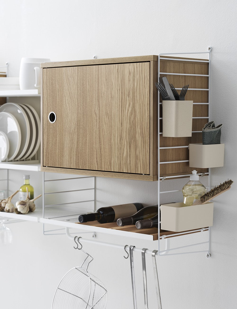 botellero corcho set 2