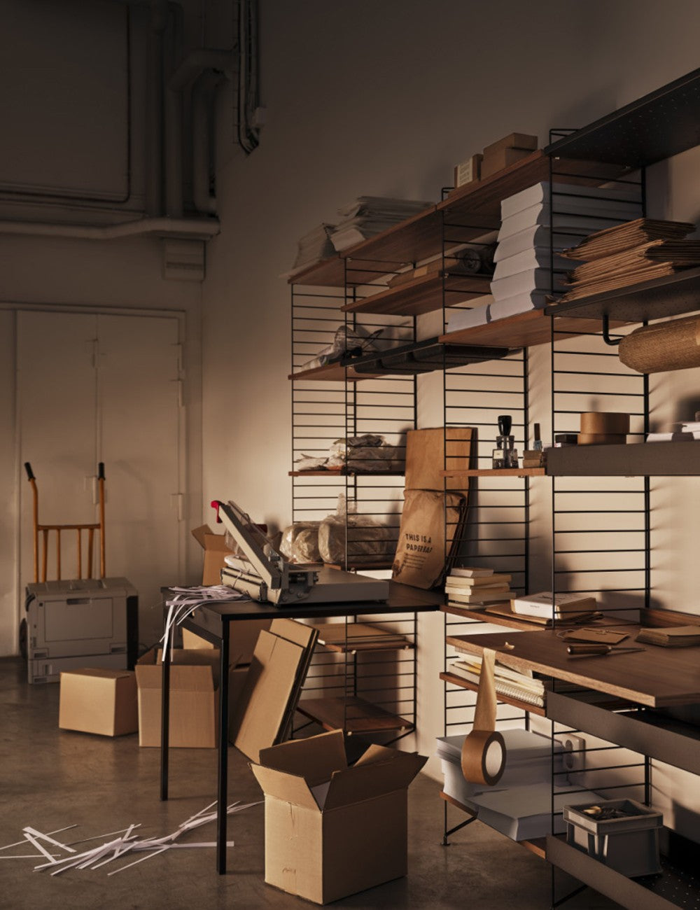 bureau de travail