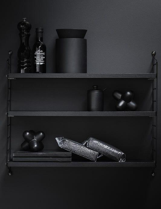 STRING POCKET STAINED ASH