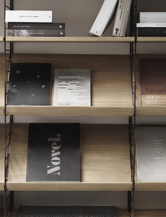 LIVING ROOM G OAK-BLACK