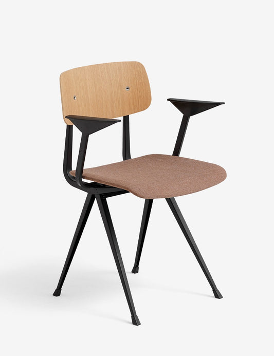 SILLA REPOSABRAZOS RESULT TAPIZADA
