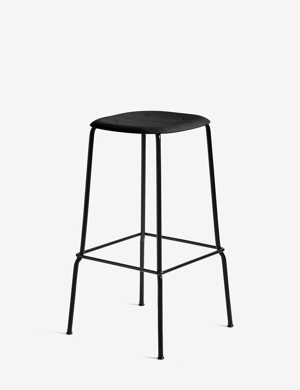 tabouret haut à bords souples de 80 pouces