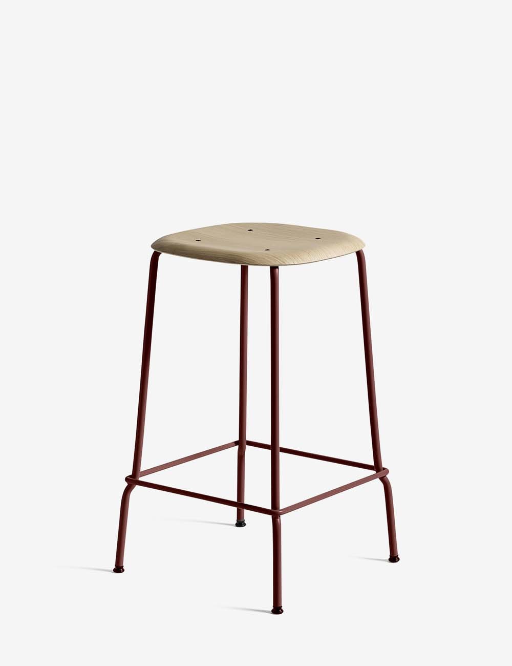 tabouret bas à bords souples 80