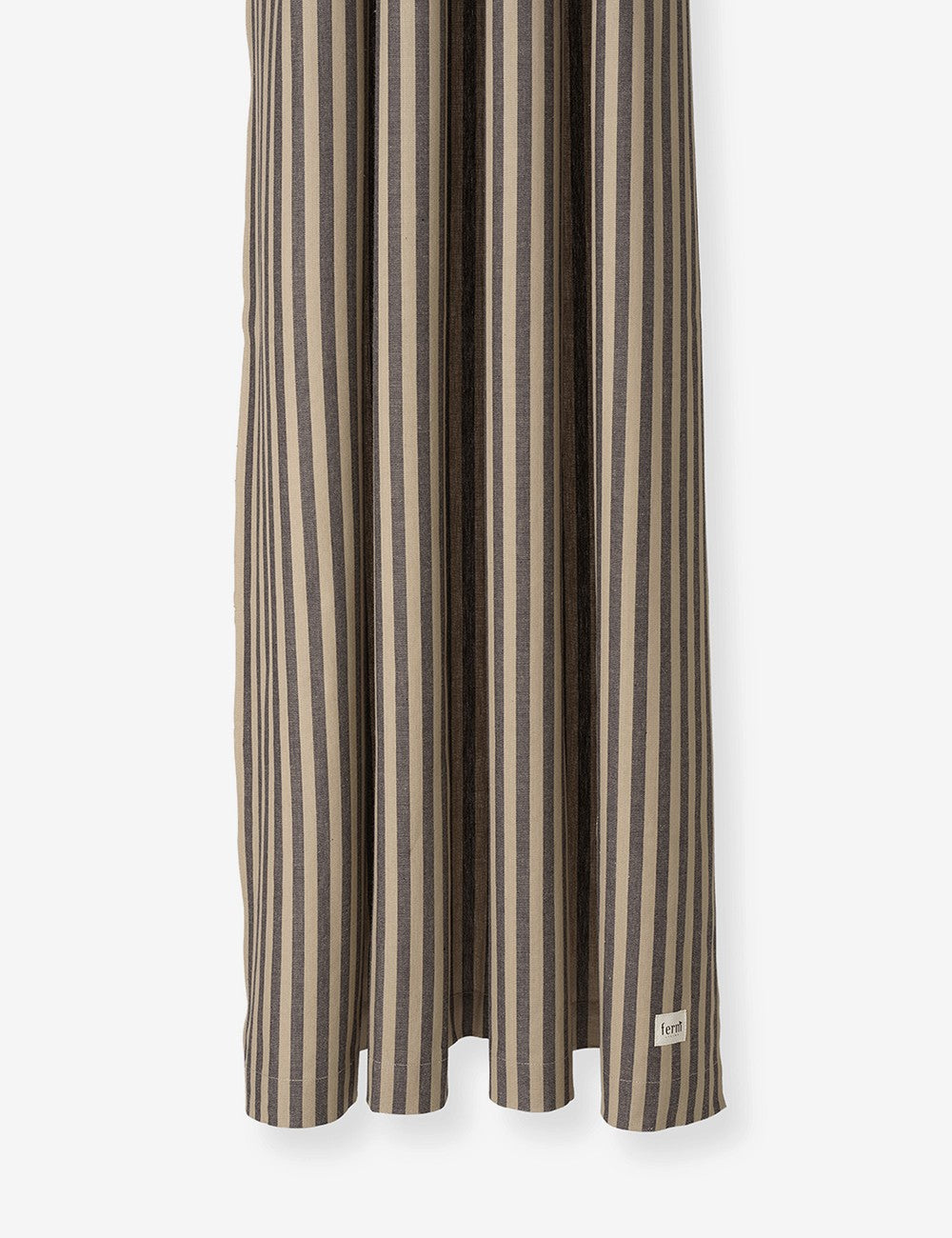 rideau de douche en chambray