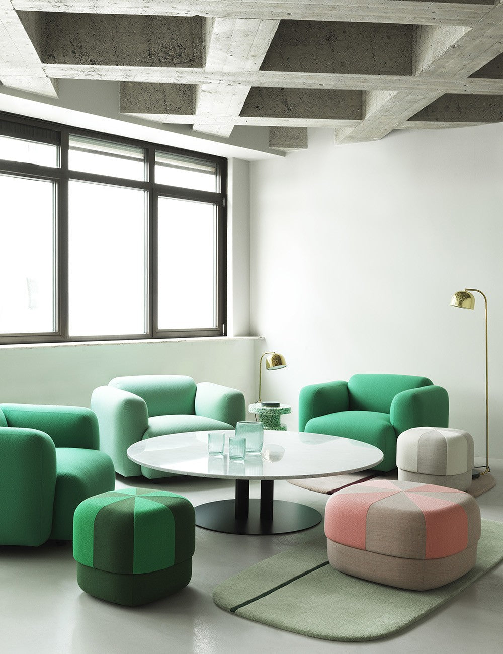 pouf circus duo l
