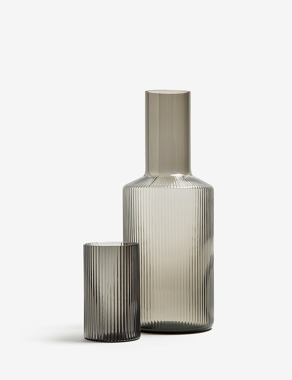ensemble de 4 verres à verrine ondulés