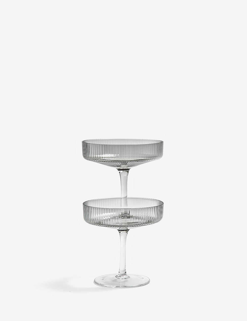 Verres à champagne Ripple, lot de 2