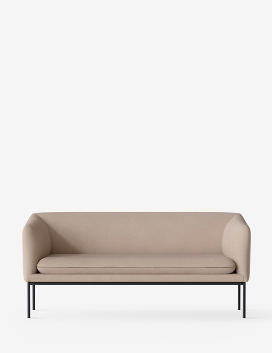 TURN SOFA 2-SEATER BLACK