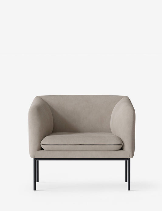 turn sofa 1-seater black