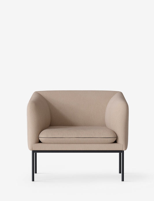 turn sofa 1-seater black