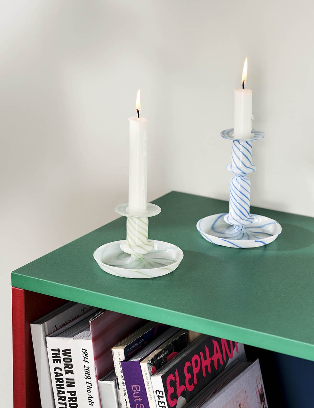 FLARE CANDLEHOLDER MILK