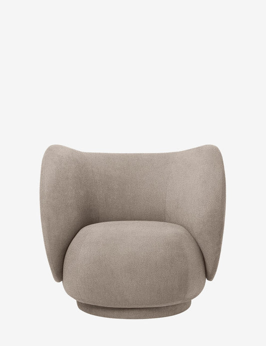 rico lounge chair bouclé