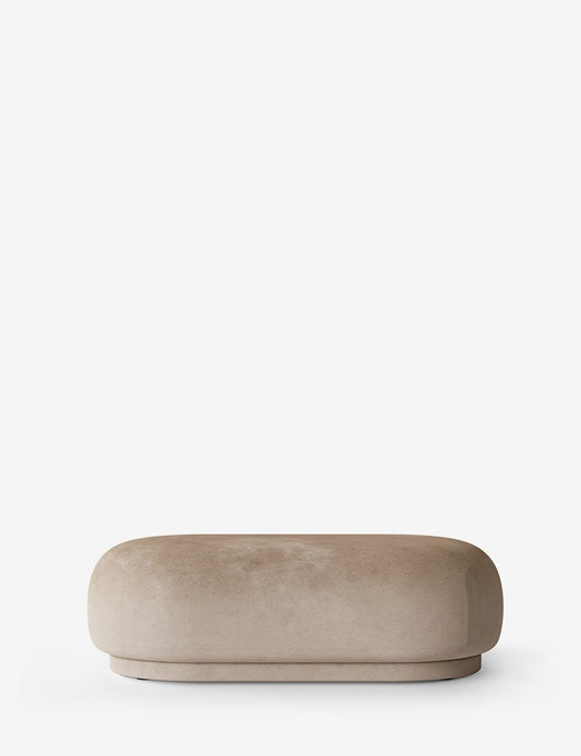 RICO OTTOMAN FADED VELVET