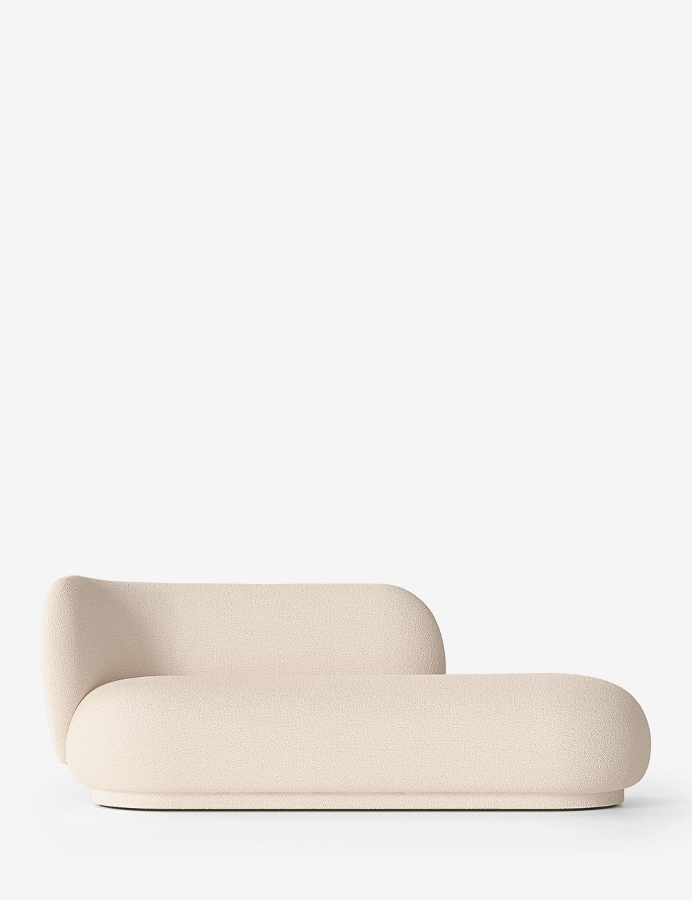 divano in bouclé di lana pregiata