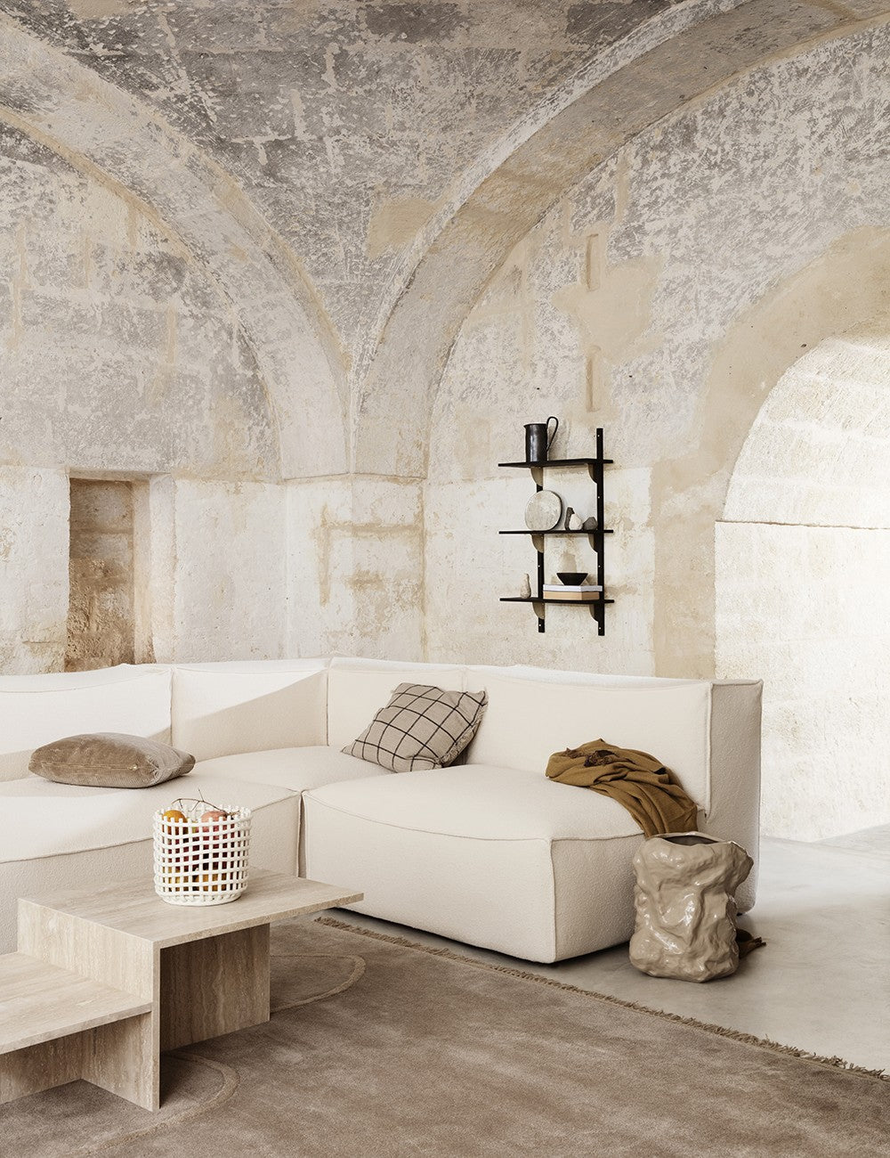 catena sofa open end left