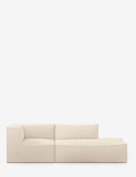 catena sofa wool bouclé comb 3 left
