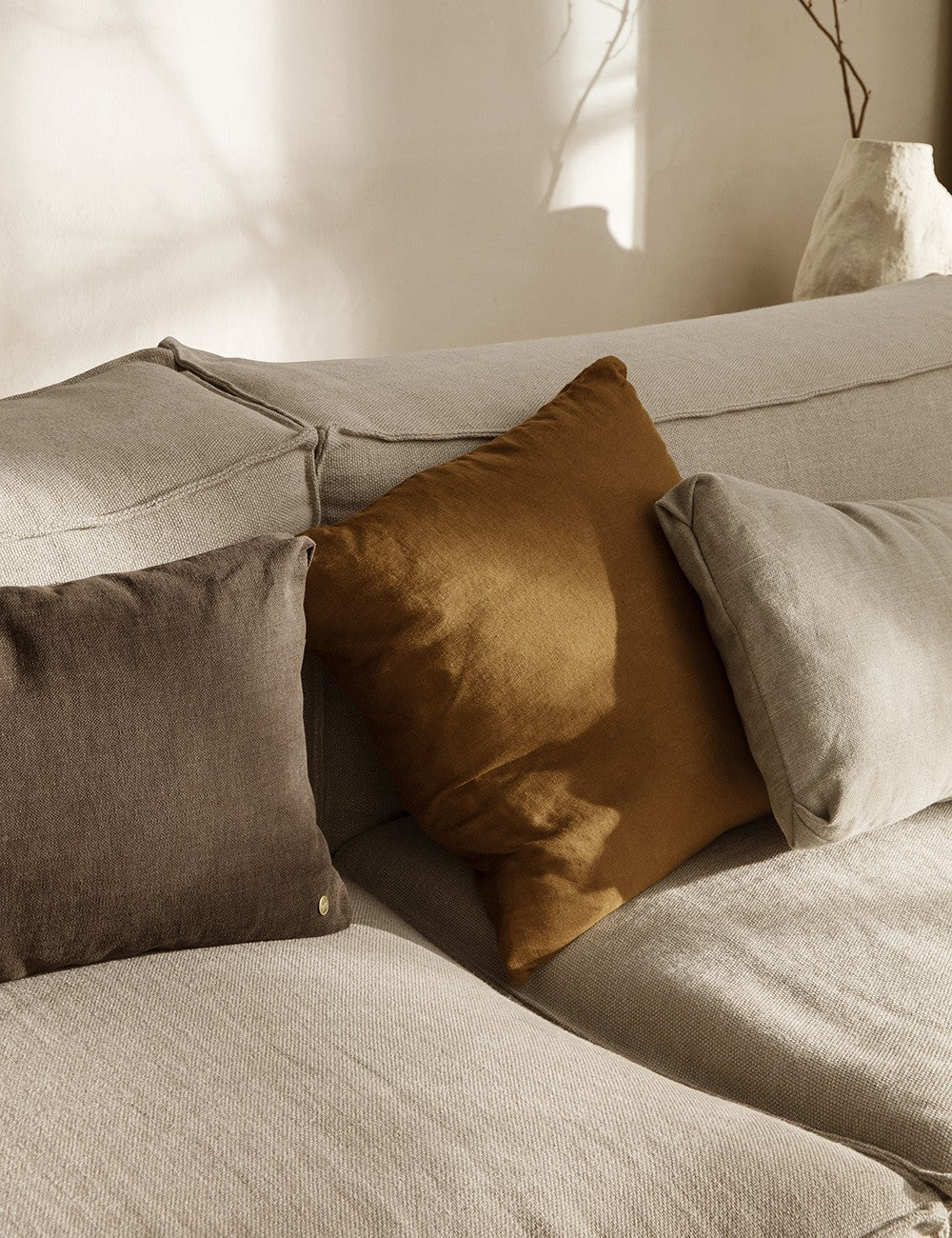 CATENA SOFA LINENS COMB 4 LEFT