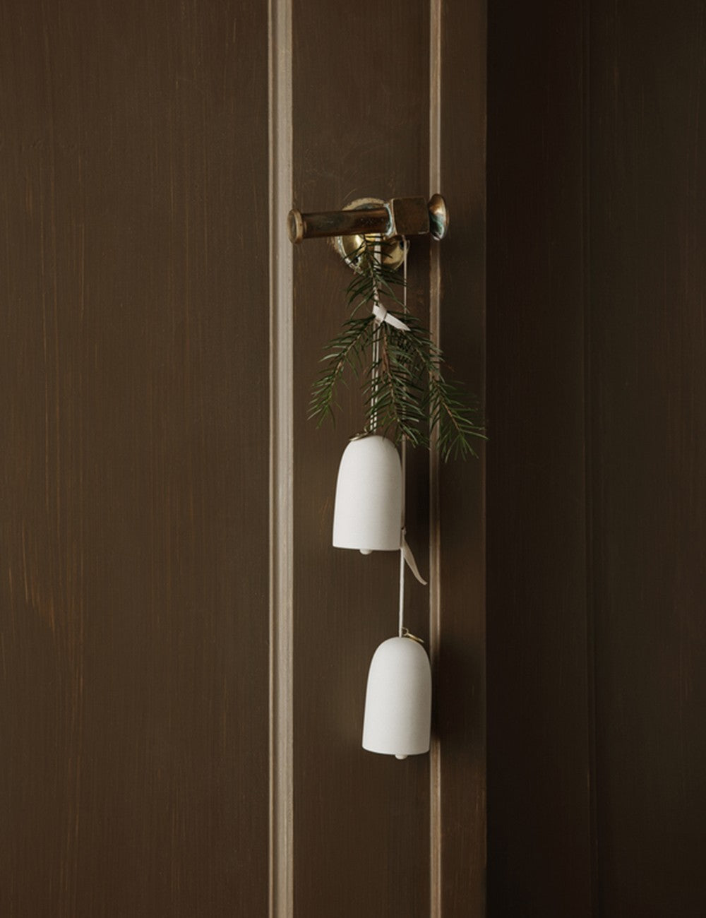 BELL CERAMIC ORNAMENT 2 SET