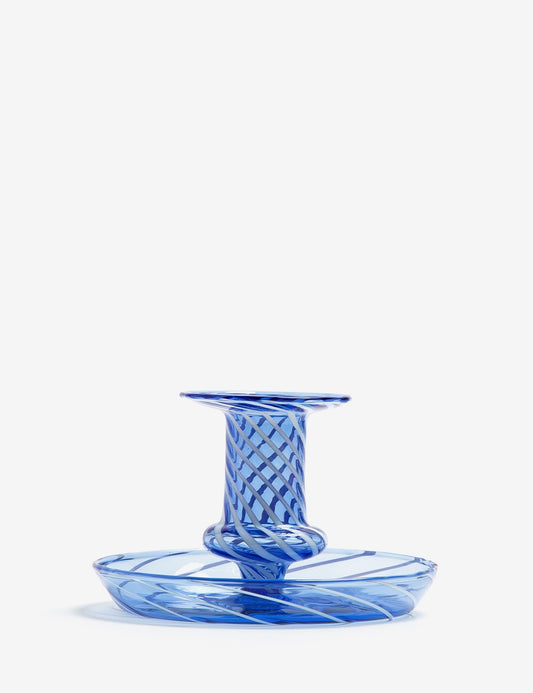 CASTIÇAL FLARE BLUE STRIPE